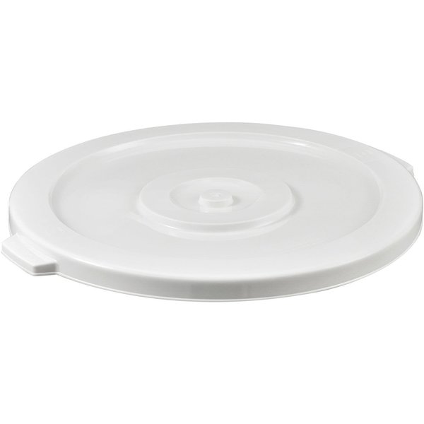Global Industrial Flat Lid, White, Plastic 240461WH